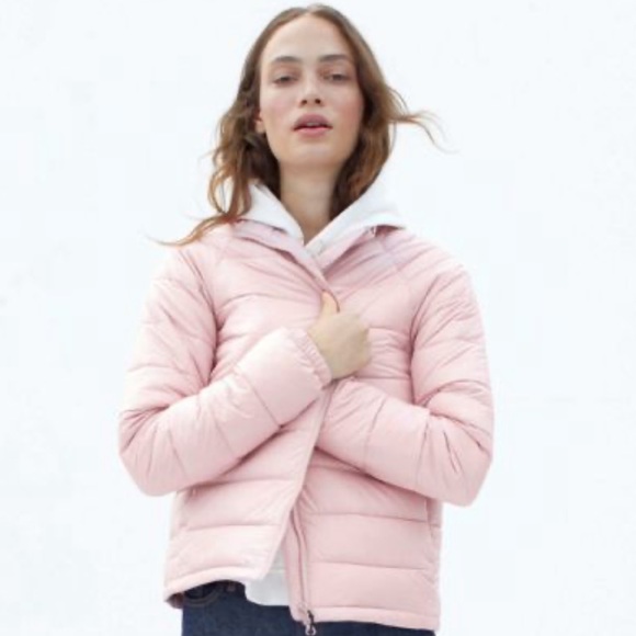 Everlane Jackets & Blazers - Everlane | Pink Lightweight Puffer Jacket